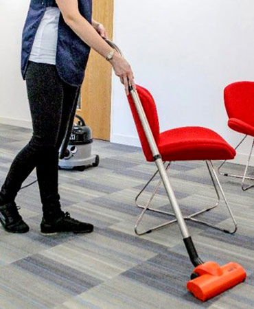 Limpieza de alfombras en oficinas