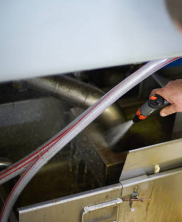 Limpieza de hornos industriales